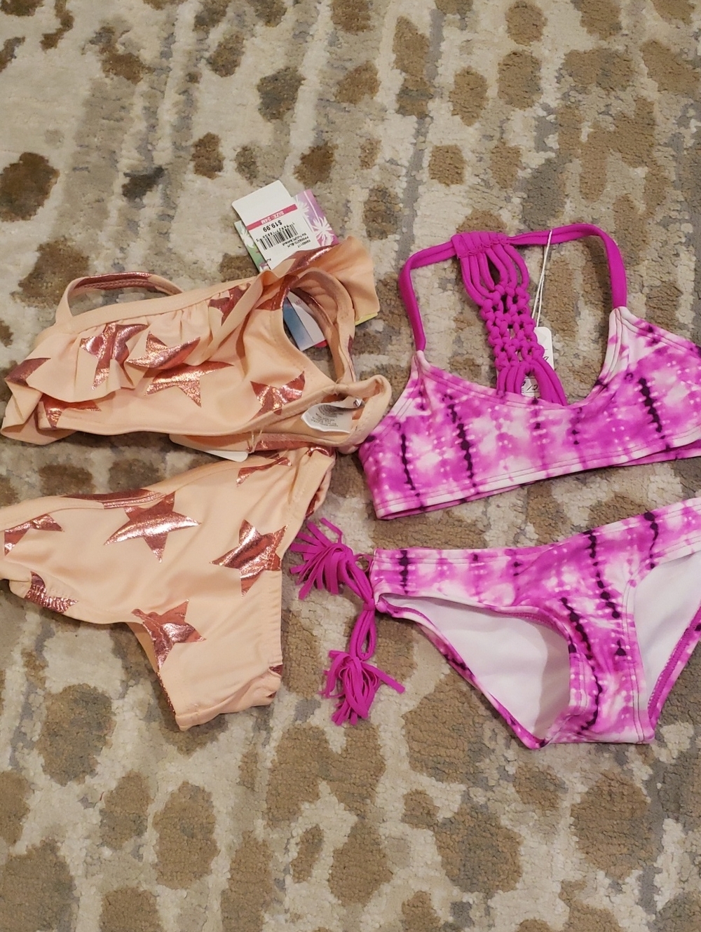Kanu Surf Girls' Willow Bikini Set - Pink